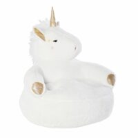 Fauteuil licorne blanc rose et doré Maisons du Monde