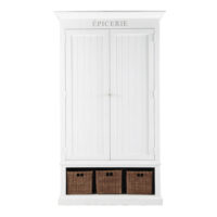 Garde-manger en pin blanc L 95 cm Newport Maisons du Monde