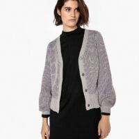 Gilet manches raccourcies bouffantes Gris LA REDOUTE COLLECTIONS