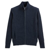 Gilet zippé Pl Eco-Rage 1 Bleu Marine - Noir Schott