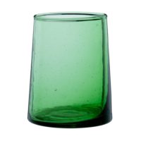 Gobelet en verre teinté vert Maisons du Monde