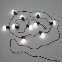 Guirlande guinguette lumineuse LED Ziloci Blanc AM.PM