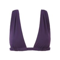 Haut de maillot de bain DRAPE Violet MAISON LEJABY