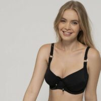 Haut de maillot de bain Fiji Noir Dorina