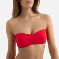 Haut de maillot de bain bandeau Rouge;Noir;Bleu Marine LA REDOUTE COLLECTIONS