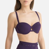 Haut de maillot de bain bandeau Violet MAISON LEJABY