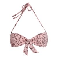 Haut de maillot de bain bandeau à pois Imprimé Pois Fond Rose LA REDOUTE COLLECTIONS