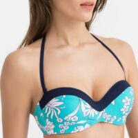 Haut de maillot de bain bandeau imprimé fleurs Imprimé Fleurs LA REDOUTE COLLECTIONS