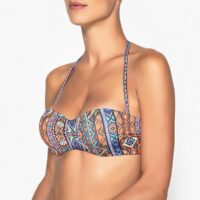 Haut de maillot de bain bandeau motif éthnique Imprimé Multicolore Ethnique LA REDOUTE COLLECTIONS