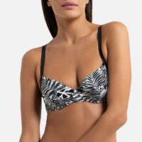 Haut de maillot de bain emboîtant imprimé floral Imprimé Fleuri LA REDOUTE COLLECTIONS