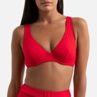 Haut de maillot de bain forme foulard Rouge LA REDOUTE COLLECTIONS