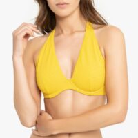 Haut de maillot de bain foulard Jaune LA REDOUTE COLLECTIONS