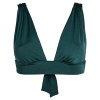 Haut de maillot de bain foulard Vert Sapin LA REDOUTE COLLECTIONS