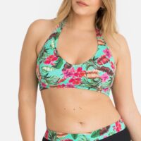 Haut de maillot de bain foulard imprimé floral Imprimé Fleuri CASTALUNA