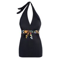 Haut de maillot de bain tankini forme foulard Noir LA REDOUTE COLLECTIONS PLUS