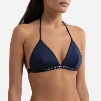 Haut de maillot de bain triangle Bleu Marine Tommy Hilfiger