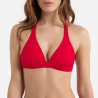 Haut de maillot de bain triangle Forsythe Rouge B&M