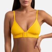 Haut de maillot de bain triangle Jaune LA REDOUTE COLLECTIONS