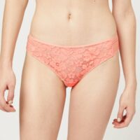 Hipster en dentelle - SONGEUSE  - Rose - Femme - Etam