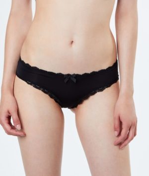 Hipster microfibre - ICONE  - Noir - Femme - Etam