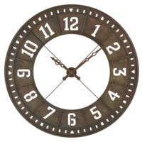 Horloge en métal ajouré effet vieilli D144 Maisons du Monde