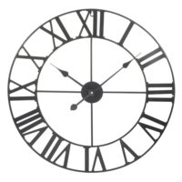 Horloge en métal noir D60 Maisons du Monde