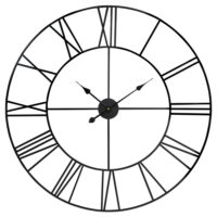 Horloge en métal noir D88 Maisons du Monde