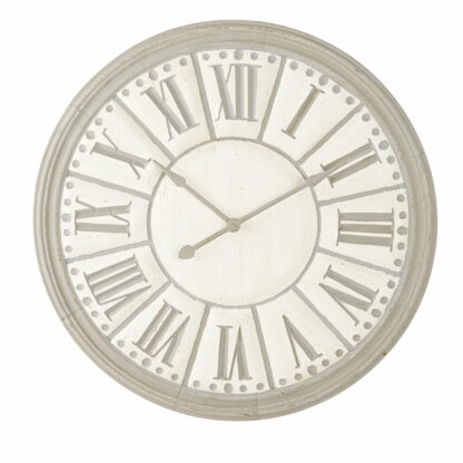 Horloge grise et blanche D102 Maisons du Monde