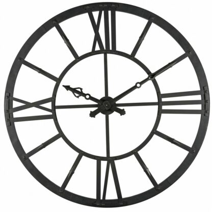 Horloge lumineuse en métal noir D.121cm Maisons du Monde