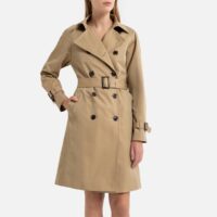 Imperméable long boutonné Beige Gerard Darel