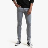 Jean 5 poches skinny Flex Gris LA REDOUTE COLLECTIONS