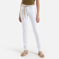 Jean Skinny SOHER Kaki;Blanc KAPORAL