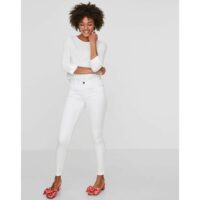 Jean Skinny longueur 32 Blanc Vero Moda