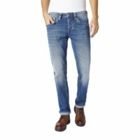 Jean coupe droite Cash Bleu Clair - Bleu Brut Pepe Jeans