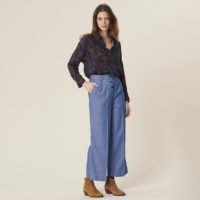 Jean large taille haute NORICK Bleu Harris wilson