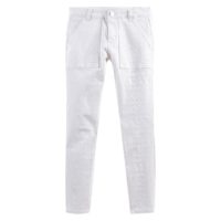 Jean regular droit effet destroy Blanc LA REDOUTE COLLECTIONS