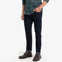 Jean selvedge slim Bleu Brut LA REDOUTE COLLECTIONS