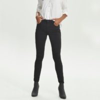 Jean skinny effet push up Noir Only