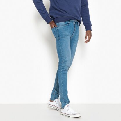 Jean skinny extra stretch Stone - Bleu Stone LA REDOUTE COLLECTIONS