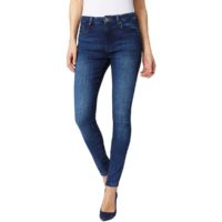 Jean skinny taille haute REGENT Stone Used;Noir Pepe Jeans