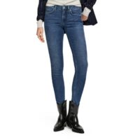 Jean slim LA BOHEMIENNE long. 32 Bleu Denim SCOTCH AND SODA