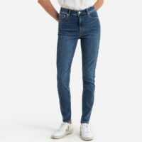 Jean slim taille haute Bleu LABDIP