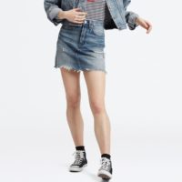 Jupe courte denim High Plains Levi's