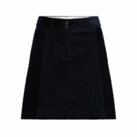 Jupe courte en velours Navy Tommy Hilfiger