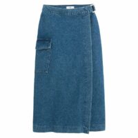 Jupe denim longue