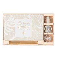 Kit accessoires de papeterie beige