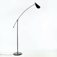 Lampadaire forme arc Funambule Noir AM.PM