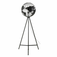 Lampadaire trépied globe terrestre filaire noir H150 Maisons du Monde