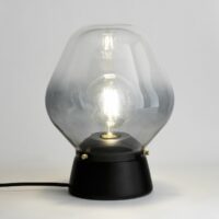 Lampe à poser verre et bois Nasoa Noir LA REDOUTE INTERIEURS