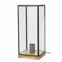 Lampe rectangulaire en verre